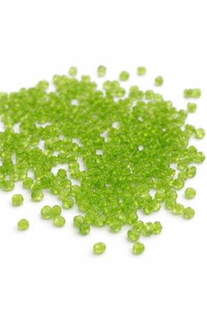 Zelené dekorační kuličky 550g