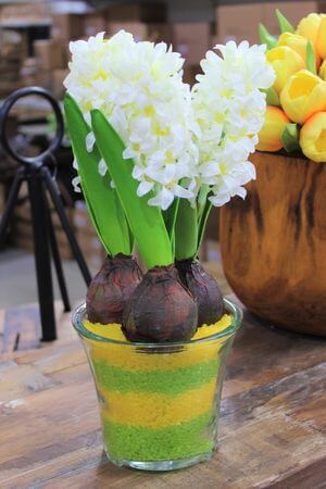 Sárga dekor golyók 550g