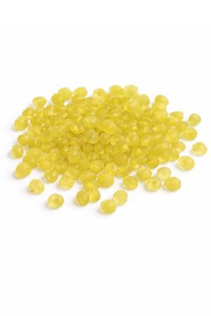 Sárga dekor golyók 550g