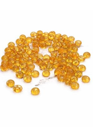 Zlatý kabošon ve tvaru kuličky 0,7cm 200g