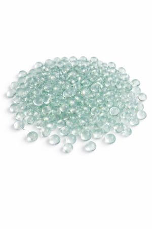 Kör alakú türkiz színű cabochon 0,7 cm 200g