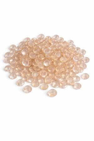 Meruňkový kabošon ve tvaru kuličky 0,7cm 200g