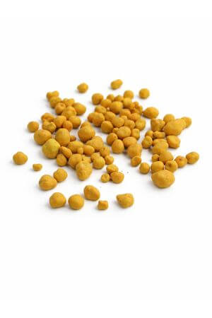 Žlté dekoračné polystyrénové guličky 210g