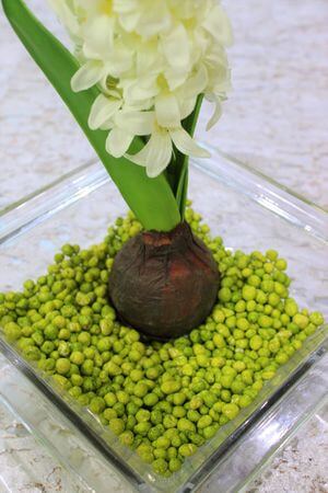 Zelené dekoračné polystyrénové guličky 210g