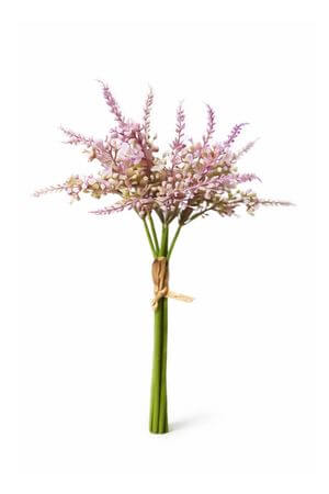 Ružová umelá levanduľa zväzok 32cm