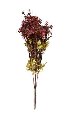 Hnedá umelá poľná tráva 46cm