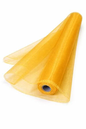 Oranžová organza 37cm 10m