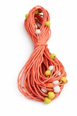 Narancssárga díszmadzag 20m