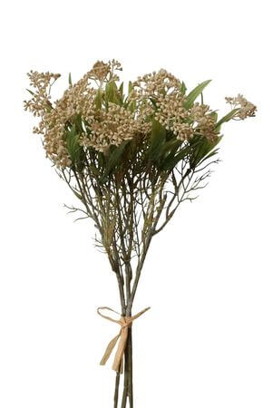 Bézs színű mű cickafark 49cm