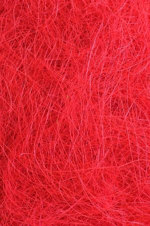 Červený sisal na aranžovanie 250g