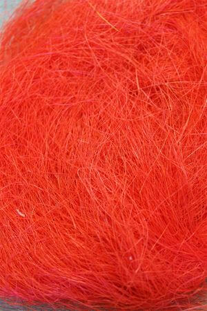Oranžový sisal na aranžovanie 50g