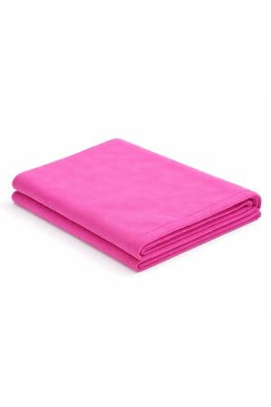 Sötét rózsaszín bársony asztali futó 150cm