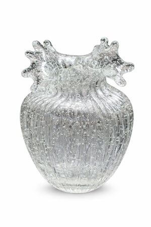 Svítící skleněná váza ART 22cm