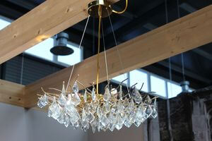 Mennyezeti kristálycsillár ROSALI 50cm