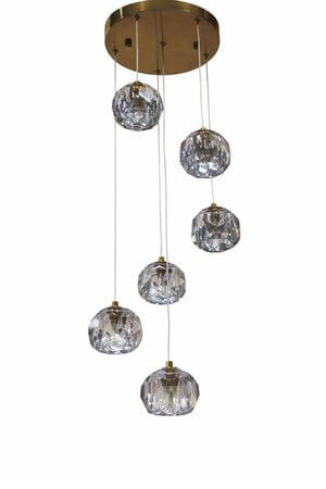 Arany színű függő csillár VERONICA 85cm