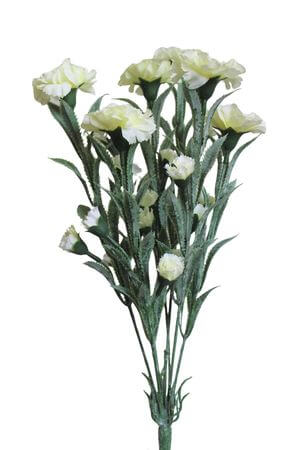 Fehér műszegfű csokor 38cm