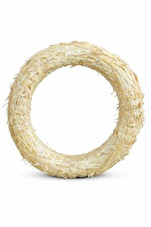 Szalmakoszorú 50cm