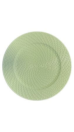 Pasztell zöld dekor tálca 33cm