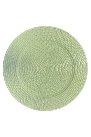 Zelený pastelový klubový tanier 33cm