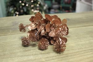 Rose gold mű betűző 23 cm