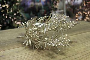 Šampáň umelý dekoračný zápich 23cm