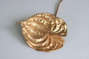 Arany mű anturium, szárral 73cm