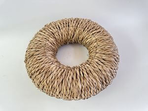 Hnedý prírodný veniec 35cm