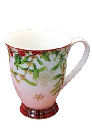 Fehérespiros karácsonyi bögre 280ml