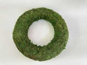 Zöld moha koszorú 40cm