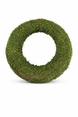 Zöld moha koszorú 40cm