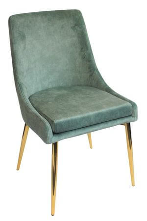 Türkiz étkezőszék ELEGANCE 85cm