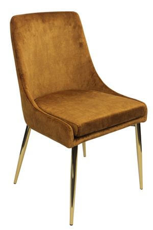 Aranyszínű étkezőszék ELEGANCE 85cm