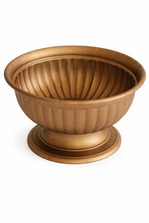 Arany kerek dekorálható tároló 31cm