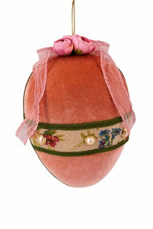 Zamatové veľkonočné vajíčko 27cm