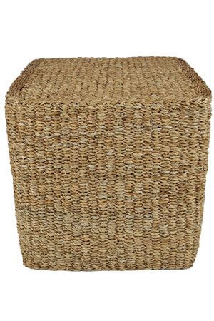 Taburett tengeri fűből szögletes 40cm