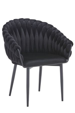 Černá jídelní židle LUX 83cm II. třída