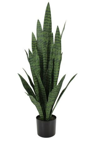 Mű anyósnyelv virágcserépben 90cm