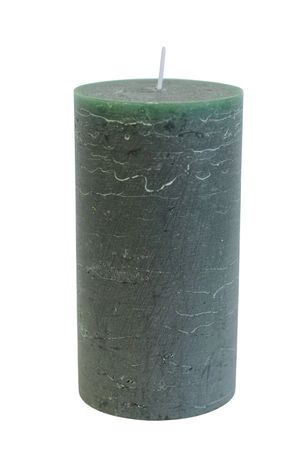Zöld gyertya 13cm