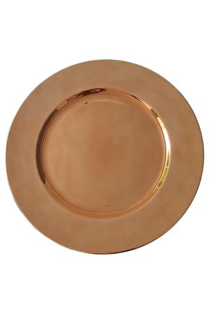 Medený lesklý klubový tanier 33cm