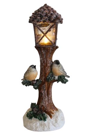 Világító lámpa madarakkal 30cm