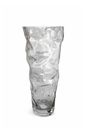 Dizajnová sklenená váza 38cm