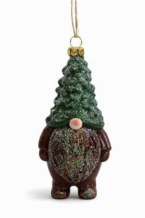 Natur vianočná ozdoba škriatok 12cm