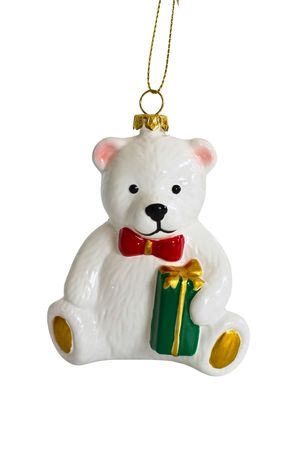 Klasik vánoční ozdoba medvídek 10cm