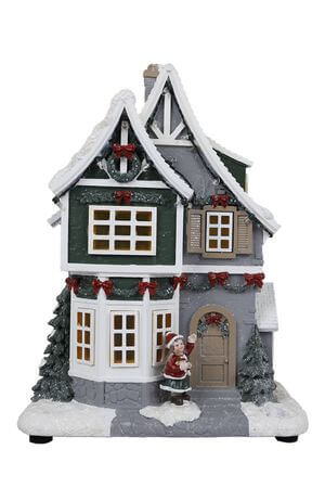 Vianočná dekorácia hrací domček LED 28cm