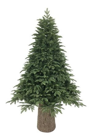 Umelý vianočný stromček na pníku 210cm