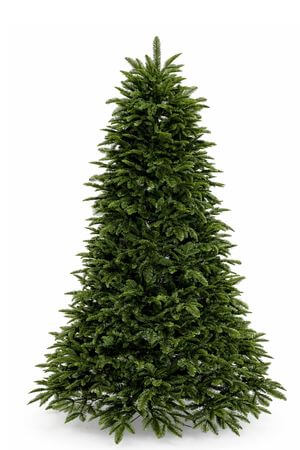 Zelený 3D+2D umelý vianočný stromček 240cm