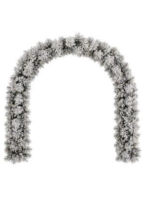 Zasnežená vianočná girlanda 270cm