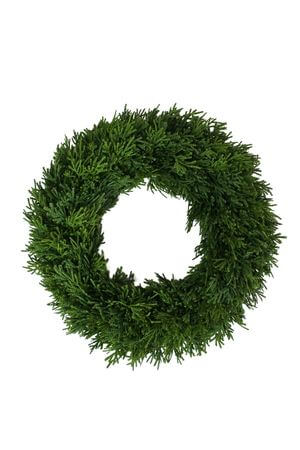 Mű tuja koszorú 35cm