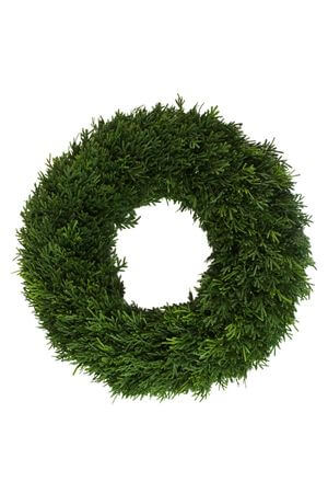 Mű tuja koszorú 42cm