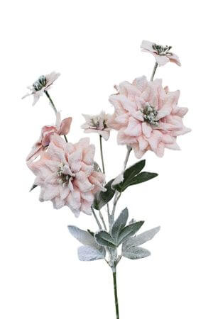 Havas rózsaszín mikulásvirág rózsa száron 70cm